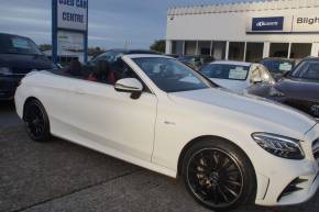 MERCEDES-BENZ C CLASS 2019 (69) at Blights Motors Bideford