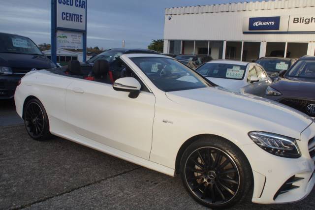 Mercedes-Benz C Class 3.0 C43 4Matic 2dr 9G-Tronic Convertible Petrol White