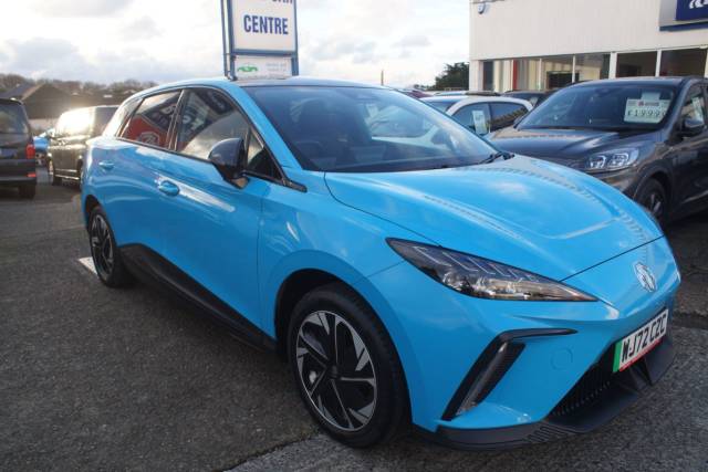 MG Motor UK Mg4 0.0 150kW Trophy EV Long Range 64kWh 5dr Auto Hatchback Electric Blue