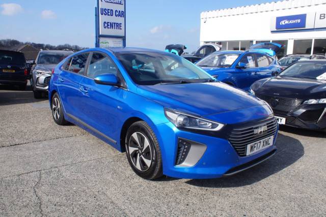 Hyundai Ioniq 1.6 GDi Hybrid Premium SE 5dr DCT Hatchback Hybrid Blue
