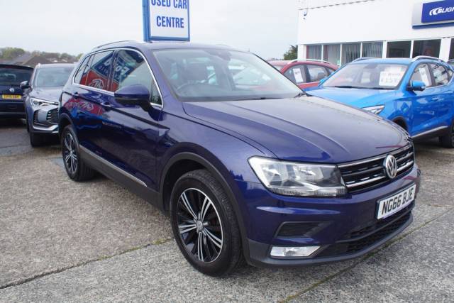 Volkswagen Tiguan 2.0 TDi 150 4Motion SE Nav 5dr DSG Estate Diesel Blue