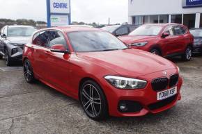 BMW 1 SERIES 2018 (68) at Blights Motors Bideford