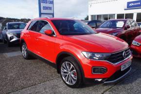 VOLKSWAGEN T-ROC 2018 (67) at Blights Motors Bideford
