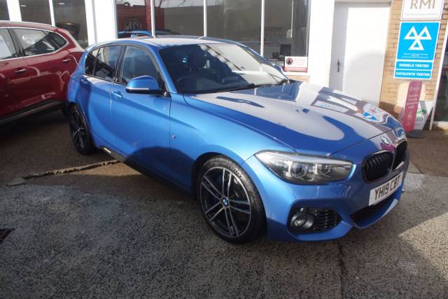 BMW 1 Series 118i [1.5] M Sport Shadow Ed 5dr Step Auto Hatchback Petrol Blue