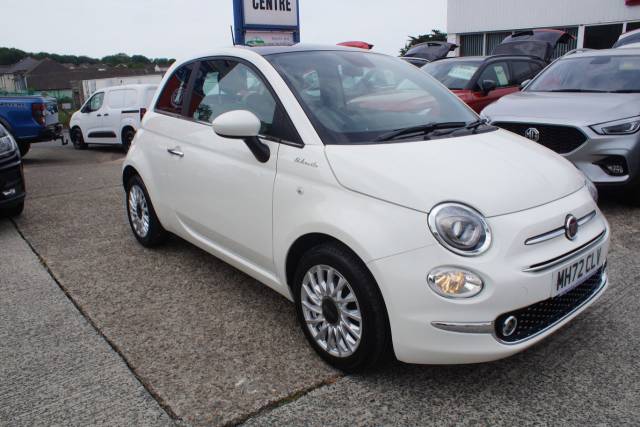 Fiat 500 1.0 Mild Hybrid Dolcevita [Part Leather] 3dr Hatchback Petrol White