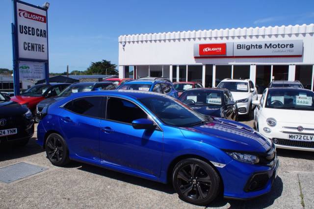Honda Civic 1.0 VTEC Turbo 126 SR 5dr Hatchback Petrol Blue