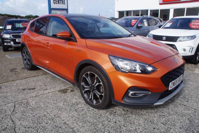 Ford Focus 1.0 EcoBoost 125 Active X 5dr Hatchback Petrol Orange
