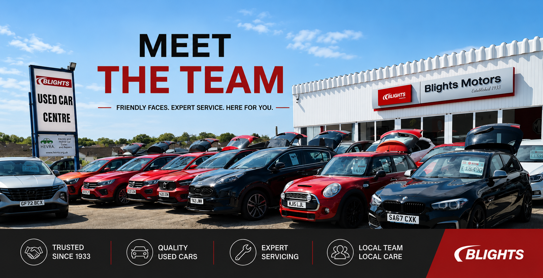 Meet The Blights Motors Team